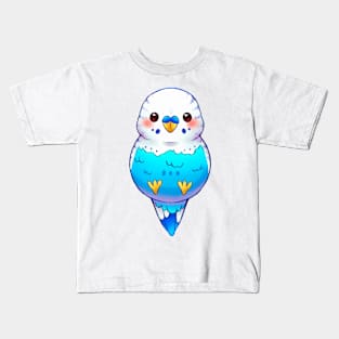 Blue Parakeet Kids T-Shirt